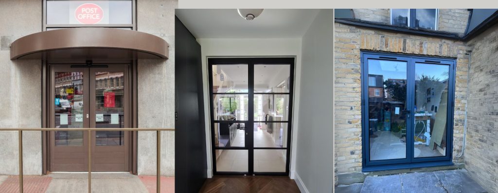 Aluminium French Doors Supply in Hitchin and London - Durajoin
