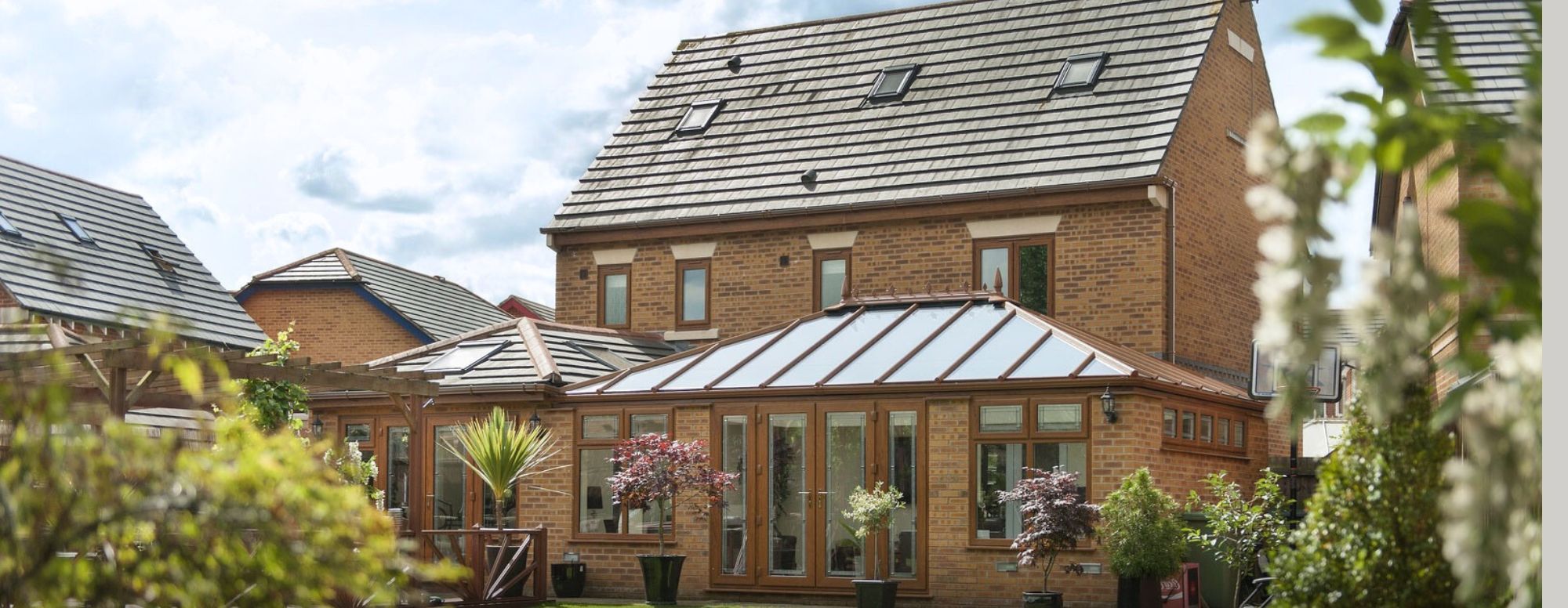 Solid Roof Conservatory in Hitchin, Watford, London - Durajoin