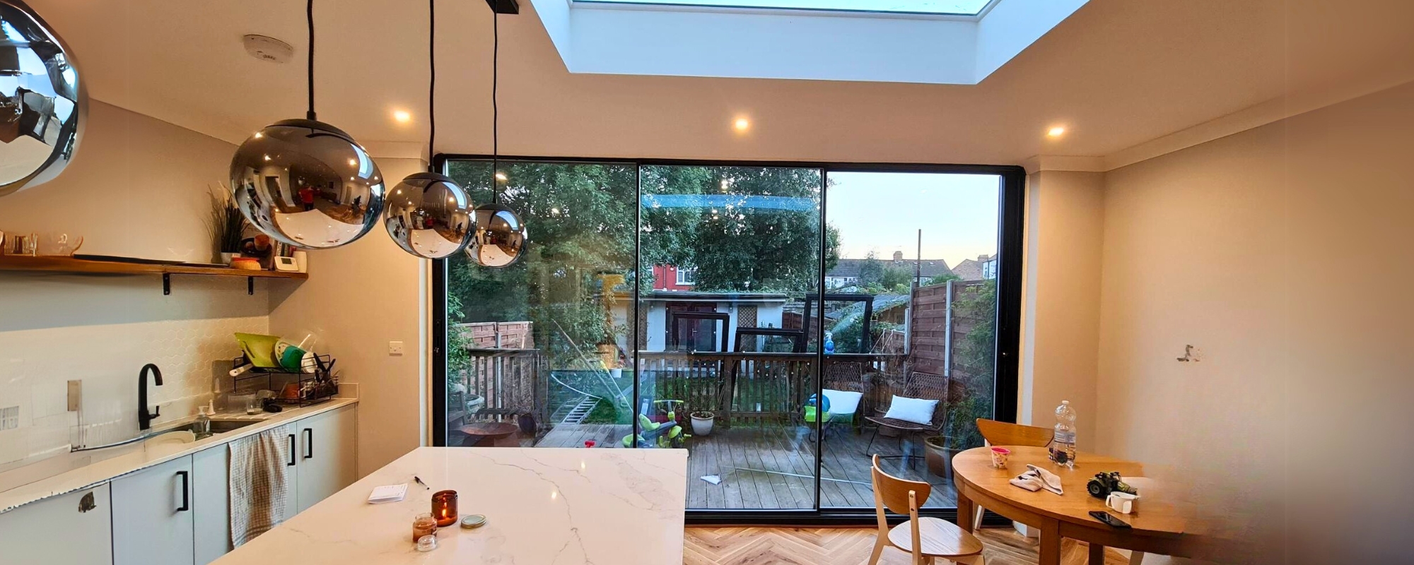 A installed Cortizo COR vision sliding doors System.