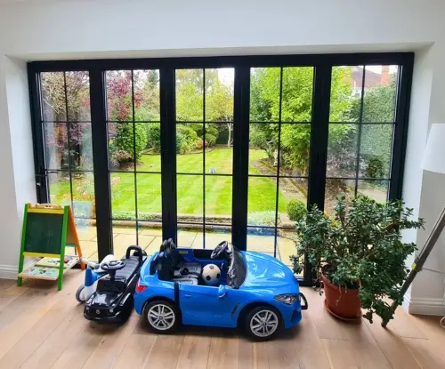 Heritage Bifold Doors London - Crittall Style Bifold Doors.