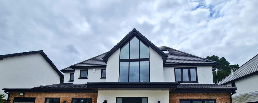 Triangle Gable Windows - Modern Gable End Windows in London by Durajoin Windows and Doors